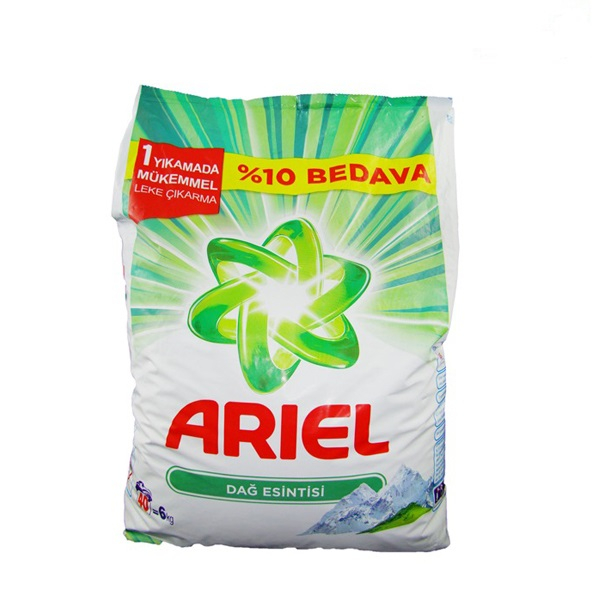 پودر ماشین لباسشویی آریل مدل dag esintisi وزن 6 کیلوگرم