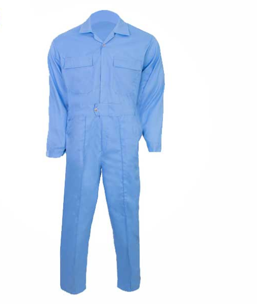 لباس کار یکسره آبی