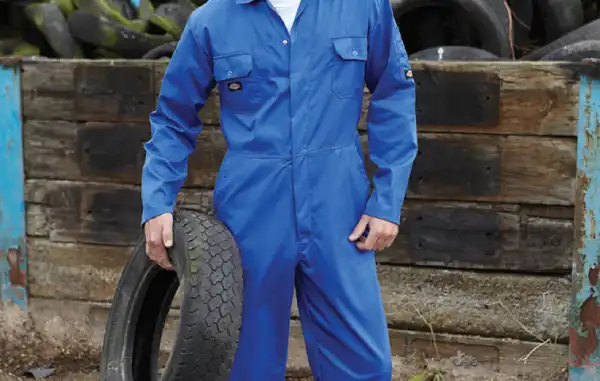 قیمت لباس کار یکسره آبی