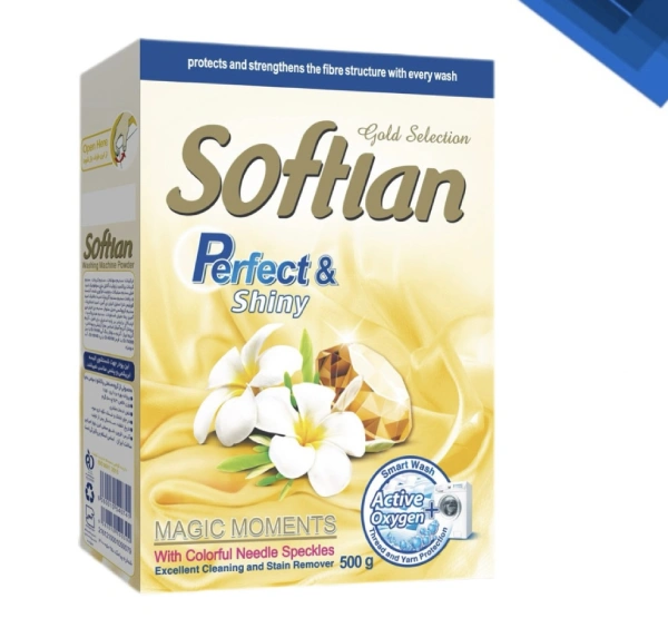 پودر ماشین کامل و درخشان سافتلن 500 گرم
