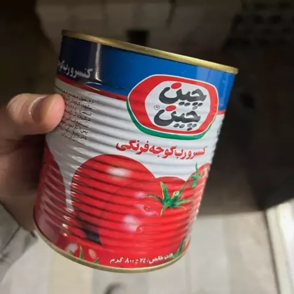رب گوجه فرنگی چین چین مقدار 800 گرم