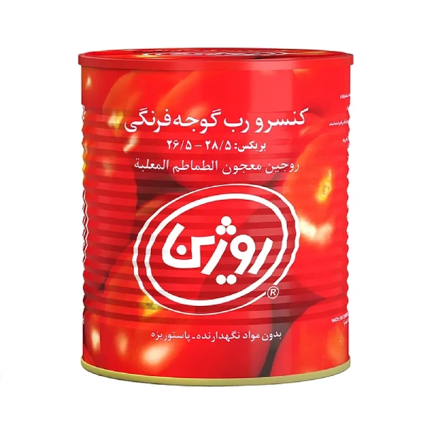 رب گوجه فرنگی روژین 800 گرمی