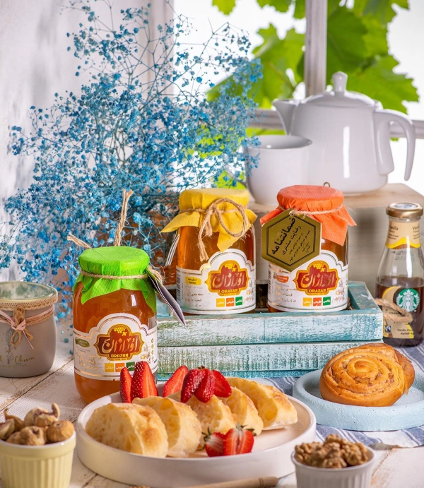 عسل چهل گیاه ارگانیک اورازان - 960 گرم