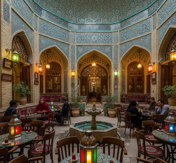 بهترین کافه های کاشان