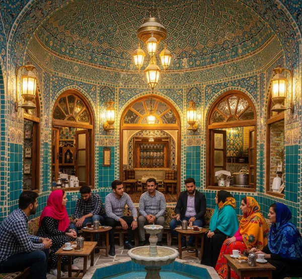 کافه سنتی کاشان