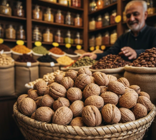 گردو با پوست یا مغز گردو؟