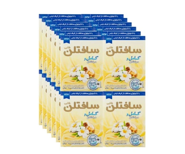 پودر ماشین لباسشویی سافتلن سری gold selection مدل perfect and shine مقدار 500 گرم