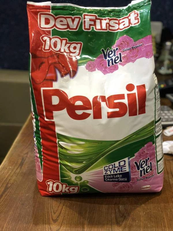 پودر ماشین لباسشویی پرسیل مدل vernel وزن 10 کیلوگرم