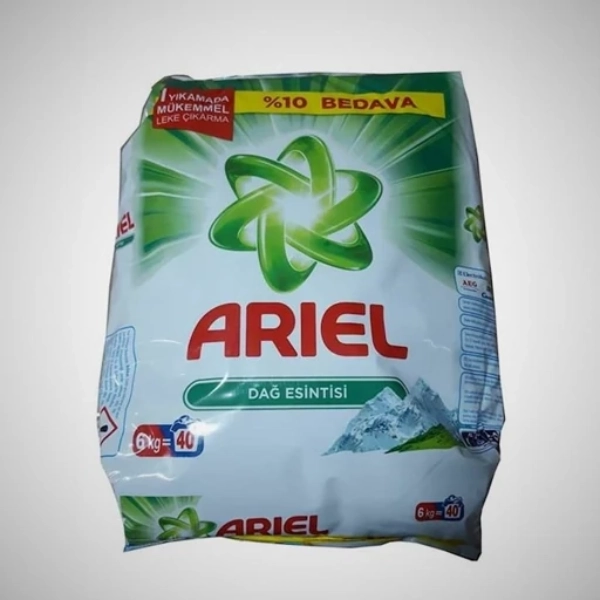 پودر ماشین لباسشویی آریل مدل dag esintisi وزن 6 کیلوگرم