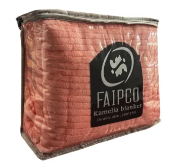 پتو مسافرتی فایپکو مدل کاملیا دونفره سایز 200×230 سانتی متر