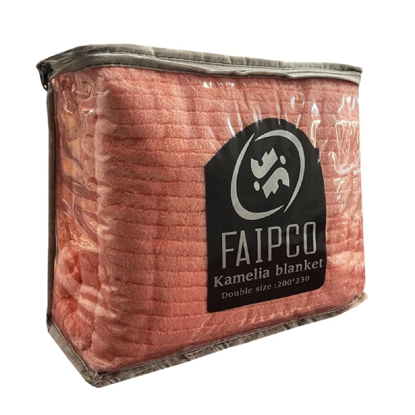 پتو مسافرتی فایپکو مدل کاملیا دونفره سایز 200×230 سانتی متر