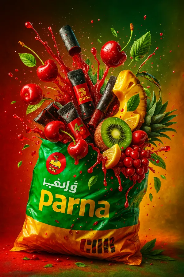 لواشک پذیرایی 4 لایه شیره دار پارنا - 1000 گرم